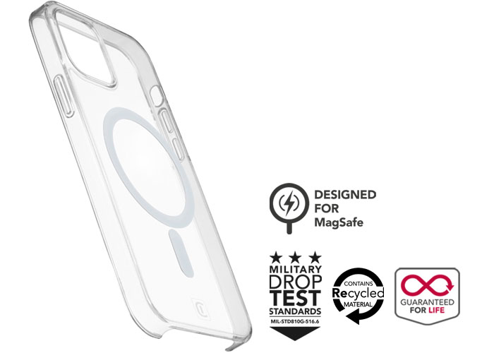 Cellularline Starter Kit Cargador Y Funda Blanca Transparente Para