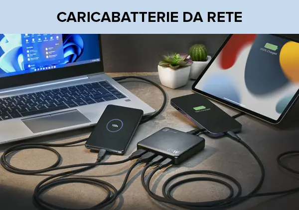 Caricabatterie da rete