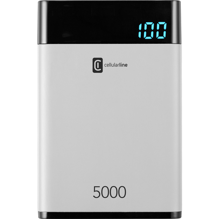 Cellularline Power Bank THUNDER 5000 Caricabatterie portatile